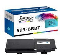 PREMIUM CARTOUCHE - x1 Toner - 593-BBBT 488NH (Cyan) - Compatible pour Dell Color Laser Printer C2660dn C2665dnf