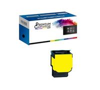 PREMIUM CARTOUCHE - x1 Toner - 74C2SY0 Yellow Compatible pour Lexmark CX725de CX725dhe CX725dthe CS725de CS725dte CS720de CS720dte