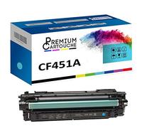 PREMIUM CARTOUCHE - x1 Toner - CF451A (Cyan) - Compatible pour HP Color Laserjet Enterprise Flow MFP M681z HP Color Laserjet Enterprise Flow MFP M682