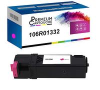 PREMIUM CARTOUCHE - x1 Toners - 106R01332 106R01336 (Magenta) - Compatible pour Xerox Phaser 6125 Xerox Phaser 6125 N Xerox Phaser 6125 Series Xerox