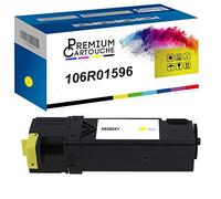 PREMIUM CARTOUCHE - x1 Toners - 106R01596 106R1596 (Yellow) - Compatible pour Xerox Phaser 6500 DN Xerox Phaser 6500 N - Xerox WC 6505 DN Xerox WC 65