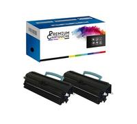 PREMIUM CARTOUCHE - x2 Toner - 34016HE 34016HE Noir Compatible pour Lexmark E330 E332 E332n E340 E342n E342tn