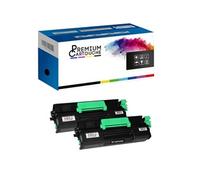 PREMIUM CARTOUCHE - x2 Toner - 407318 407319 SP4500HE 407318 407319 SP4500HE Noir Compatible pour Lanier Sp SP 4500 Series SP 4510 d