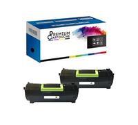 PREMIUM CARTOUCHE - x2 Toner - 52D2H00 #522H 52D2H00 #522H Noir Compatible pour Lexmark MS810 MS810dn MS810dtn MS810n MS811dn MS811d