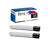 PREMIUM CARTOUCHE - x2 Toner - A33K150 TN-321K Noir Compatible pour Konica Minolta Bizhub C224, 224 e, 284, 284 e, 364, 364 e