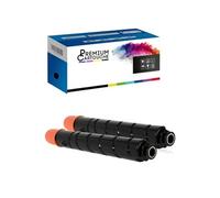 PREMIUM CARTOUCHE - x2 Toner - CEXV33 (2785B002) C-EXV33 Noir Compatible pour Canon imageRUNNER 2520 2520i 2525 2525i 2530 2530i Can