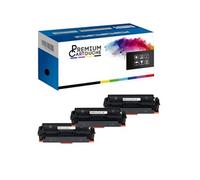 PREMIUM CARTOUCHE - x3 Toner - 055H No Chip 055H No Chip Cyan + Magenta + Yellow Compatible pour Canon i-Sensys LBP 660 Series i-Sen