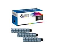 PREMIUM CARTOUCHE - x3 Toner - Type 1250D Noir Compatible pour Gestetner Docustation 1200 Series 1202 1202 F 1302 1302 F