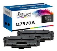 - x3 Toners - Q7570A (Noir) - Compatible pour HP LaserJet M5025 HP LaserJet M5035x HP LaserJet M5035 HP LaserJet