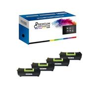 PREMIUM CARTOUCHE - x4 Toner - 24B6015 #6015 24B6015 #6015 Noir Compatible pour Lexmark M5100 Series 5155 5163 5163dn 5170XM 5100 Se