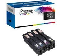 PREMIUM CARTOUCHE - x4 Toner - 406052 406052 + 406053 + 406054 + 406055 Noir + Yellow + Magenta + Jaune Compatible pour Aficio SP C2