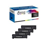 PREMIUM CARTOUCHE - x4 Toner - EP737 (CF283X) EP737 (CF283X) Noir Compatible pour Canon i-SENSYS LBP-151 dw Canon i-SENSYS MF 210 Se