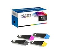 PREMIUM CARTOUCHE - x4 Toner - TK8325K TK8325K Noir + Cyan + Magenta + Jaune Compatible pour Kyocera TASKalfa 2551 ci