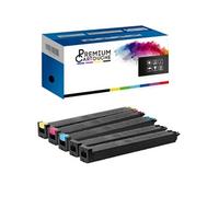 PREMIUM CARTOUCHE - x5 Toner - MX-31GTBA MX-31GTBA (X2) + MX-31GTCA + MX-31GTMA + MX-31GTYA Noir (x2) + Cyan + Magenta + Yellow Com