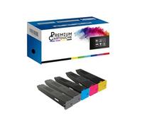 PREMIUM CARTOUCHE - x5 Toner - SHT-MX36BK SHT-MX36BK (X2) + SHT-MX36CY + SHT-MX36MG + SHT-MX36YL Noir (x2) + Cyan + Magenta + Yello