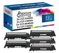 PREMIUM CARTOUCHE - x5 Toners - CLT-404S (x2) + CLT-404S + CLT-404S (Noir (x2) + Cyan + Magenta + Jaune) - Compatible pour Samsung G