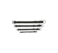 Premium Collier, S-M: 30-45 Cm/15 Mm, Noir - Mon Animalerie