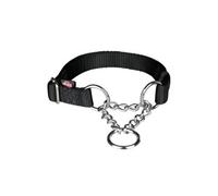 Trixie Premium Collier Semi Etrangleur pour Chiens Noir