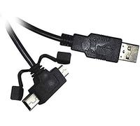 Premium Cord Câble Micro USB + Mini USB 5 Broches 1 8 m