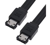 Premium Cord eSATA Câble blindé Noir 50 cm