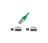 Premium - Cordon de raccordement - RJ-45 (M) pour RJ-45 (M) - 0.5 m - UTP - CAT 5e - démarré - vert