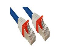 Lindy Câble réseau RJ45 45374 – CAT 6a S/STP 1,00 m bleu 1 pc(s)