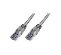 Digitus Câble de connexion Cat 5e U/UTP DK-1511-050 RJ45 mâle-RJ45 mâle 5 m gris