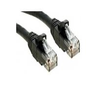 Premium - Cordon de raccordement - RJ-45 (M) pour RJ-45 (M) - 5 m - UTP - CAT 6 - sans halogène - noir