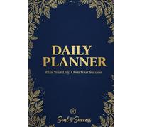 Premium Daily Planner: Manifest Your Future - Dark Purple & Gold Edition: Daily Productivity Journal for Goal Setting, Time Management, and Personal Growth | 100 Pages, Luxury Design