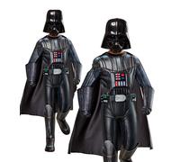 Rubies Déguisement Dark Vador Premium pour garçons et filles, costume complet de luxe, masque, cape et gants, officiel Star Wars, unisexe, pour cosplay, anniversaire et fêtes