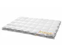 Premium de Luxe Couette Duvet, EXTRA FACILE, Blanc, 260 x 240 cm