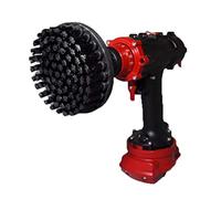 Premium Drill Brush. Ultra Stiff, Noir, 13cm. Autolaveuse Professionnelle. Ne Gratte Pas Les Surfaces. Convient pour Le Nettoyage des grilles,Pierres,Briques et Carreaux extérieurs