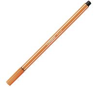 Premium Fibre-Tip Pen - STABILO Pen 68 - Pack of 1 - Pale Vermillion