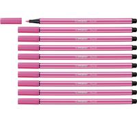 Premium Fibre-Tip Pen - STABILO Pen 68 - Pack of 10 - Lilac 2