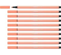 Premium-Filzstift - STABILO Pen 68 - 10er Pack - abricot