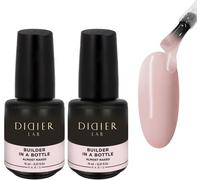 Premium Gel Construction Ongle Uv En Flacon Almost Naked - Gel Semi Permanent Ongle Uv Led Pour Extension Et Modelages - Ongle Gel Pour Nail Art Ongles - Builder Gel Ongle 2x15ml