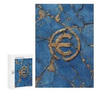 Premium Gold Euro Symbol Puzzle 1000 Pièces Educa Jouet en Bois Cadeau Unique Décoration Intérieure Jeu Éducatif Challenge Toy Adultes Et Enfants À Partir De 14 Ans 300 PCS