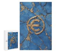 Premium Gold Euro Symbol Puzzle 1000 Pièces Educa Jouet en Bois Cadeau Unique Décoration Intérieure Jeu Éducatif Challenge Toy Adultes Et Enfants À Partir De 14 Ans 1000 PCS