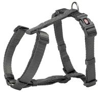Premium Harnais H - M-L: 52-75 Cm/20 Mm, Gris Graphite