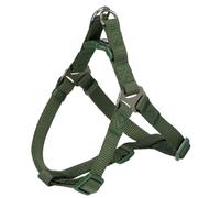 Premium Harnais One Touch - S: 40-50 Cm/15 Mm, Vert Forêt