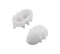 Premium Heart Silicone Mold Resin Box Shape Easy Release | Reusable Epoxy Wax Jar Candle Container Craft Molds for Home Décor Party Gift Supplies Christmas Birthday Creative Hobby Use