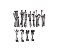 CORSAIR Kit pro de câbles pour alimentation type 4 Gen 4 Premium - Blanc/Noir (CP-8920227)