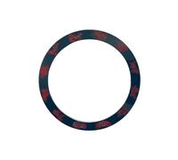 Premium Insert Lunette Céramique 38mm Horoscope Chinois - Montre Modding Réparation pour Seiko SKX007 Series
