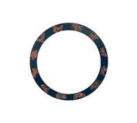 Premium Insert Lunette Céramique 38mm Horoscope Chinois - Montre Modding Réparation pour Seiko SKX007 Series