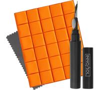 Premium Kit de Nettoyage pour l'électronique I Convient pour AirPods, iPhone, Téléphone, Smartphone, écouteurs - INCL. Pâte à Nettoyer, Un Stylo de Nettoyage et Un Chiffon en Microfibres