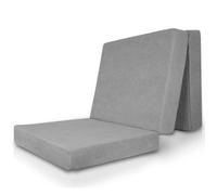 Beautissu Matelas Pliable Pliant lit d'appoint Mousse visqueuse avec Poche