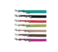Trixie Laisse pour chien réglable 20071 – double, 2 m/15 mm – Noir XS/S