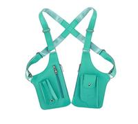 Premium Leather Adjustable Underarm Shoulder Bag for Men, Anti-Theft Invisible Underarm Bag, for Men, Women (Emerald Green)