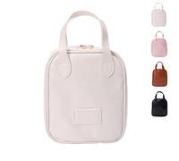 Premium Makeup Bag, New Portable Premium Makeup Bag, Portable Travel Makeup Bags, for Women Friends (White)