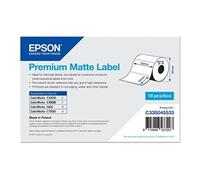 Premium - Mat - 102 x 152 mm 225 étiquette(s) (1 rouleau(x) x 225) Etiquettes en forme découpée - pour Epson TM-C3400-LT; ColorWorks CW-C4000E; TM